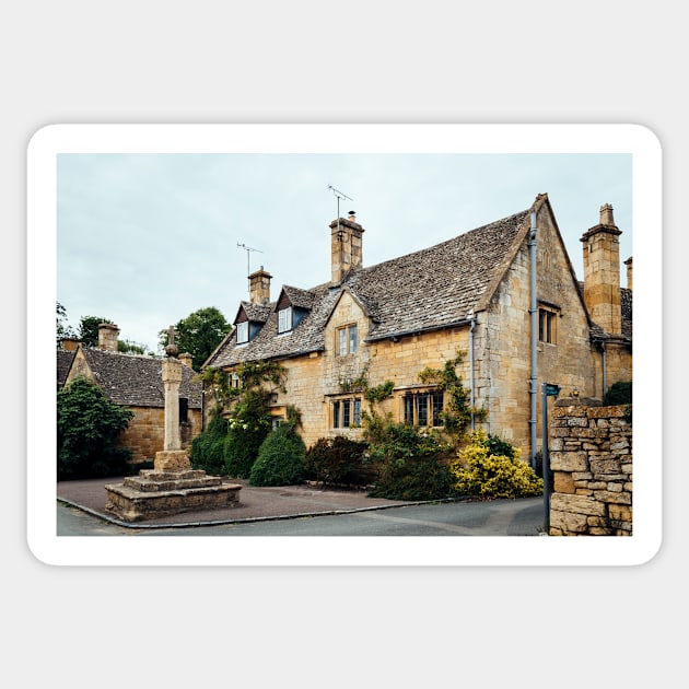 Village house in Stanton, The Cotswolds Sticker by JJFarquitectos